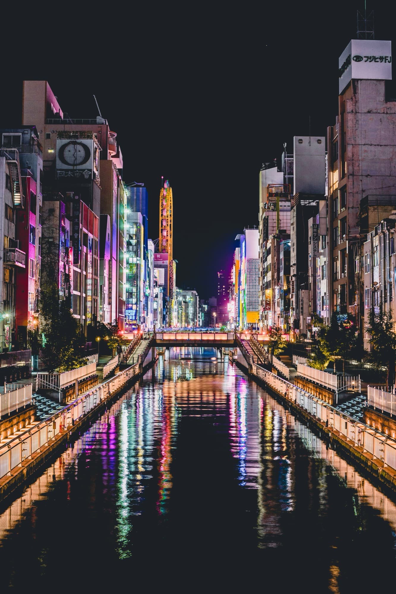 夜の道頓堀